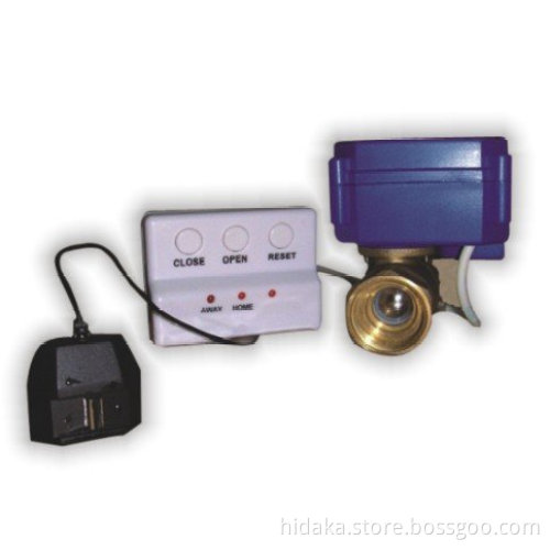 Smart Home Water LEAK Transducer Water Leak Detector with Shut Off Valve for House Use